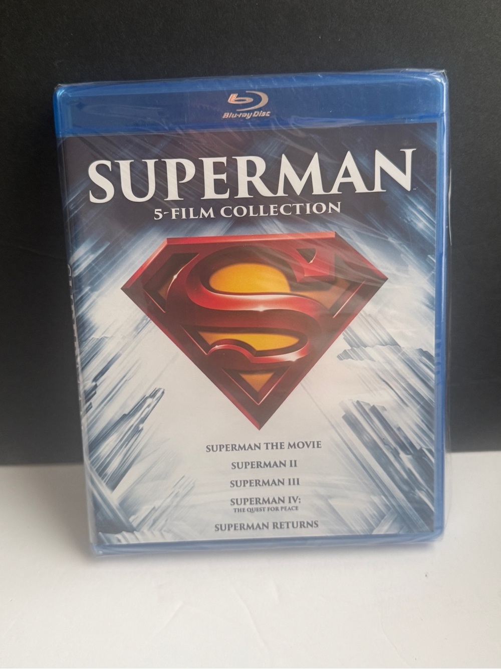 Superman 5 Film Collection Blu-ray 5 Disc Set NEW SEALED Christopher Reeve